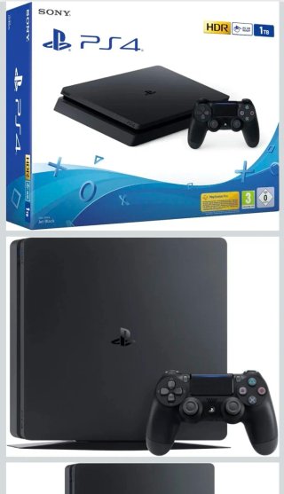 Consola PS4 (PlayStation 4) Negra 1TB