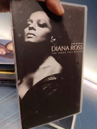 6 VHS, video musicali, dive, Sheena Easton, Natalie Cole, Diana Ross e altro