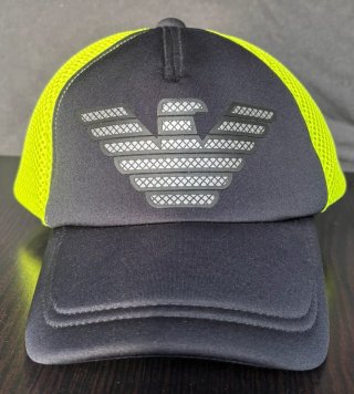 Gorra Emporio Armani Negro/Flúor