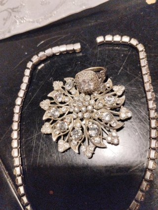Set Anello Spilla e Cinturino Swarovski Cry