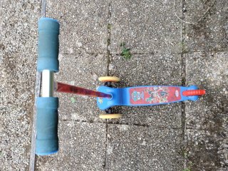 Patín 3 Ruedas Patrulla Canina Azul