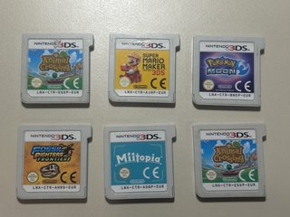 Lote 5 Juegos Nintendo 3DS: Animal Crossing, Pokém