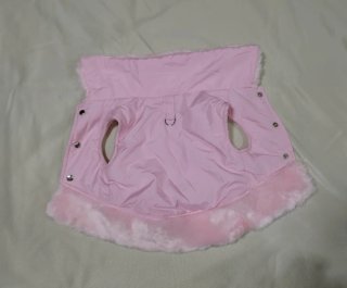 Abrigo rosa Ale-Hop para perro Talla 10