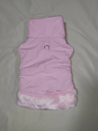 Abrigo rosa Ale-Hop para perro Talla 10