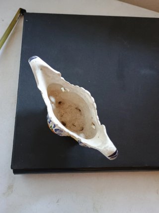 Vaso ceramica decorato Bassano
