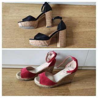 Set 2 sandali donna n.39
