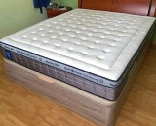 Canapé abatible y colchón oferta