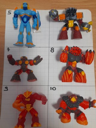 Gormiti Personaggi Varie Serie