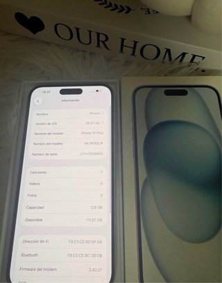 iPhone 15 Plus 128GB Azul Cielo