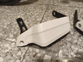 Protector Manos Honda Transalp Original Blanco