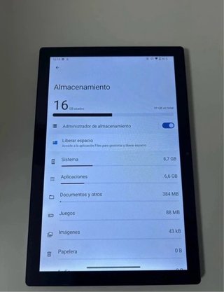 Tablet Temu Grigio