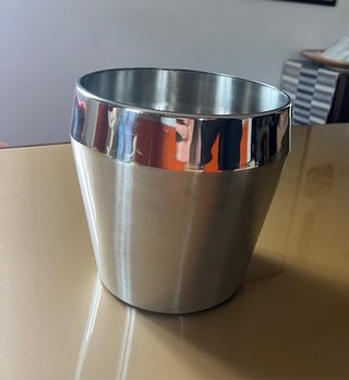 12 Bicchieri Acciaio Inox AMC Art Design