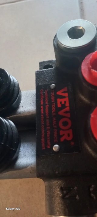 Bomba distribuidor Hidráulico VEVOR Doble Palanca
