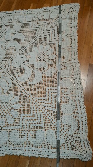 Mantel artesanal cuadrado 108 cm