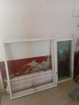 2 Ventanas correderas doble hoja
