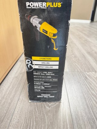 Taladro percutor Power Plus 1050W
