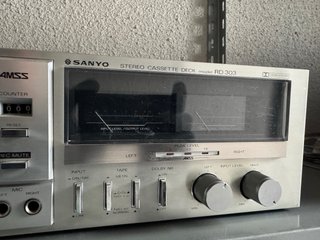 Sanyo RD 303 Deck Cassette Stereo