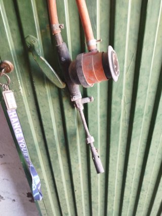 Soplete de gas butano