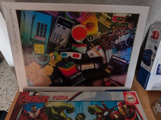 Puzzle 1000 pezzi Music Hits anni '80