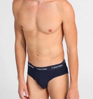 Calvin Klein Pack 3 slips Talla L