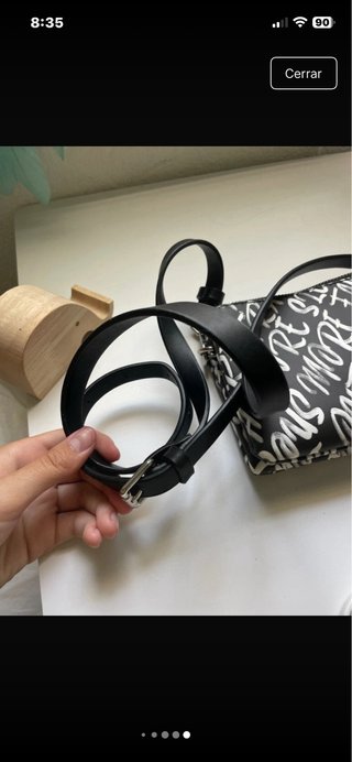 Bolso Tommy Hilfiger Negro Estampado