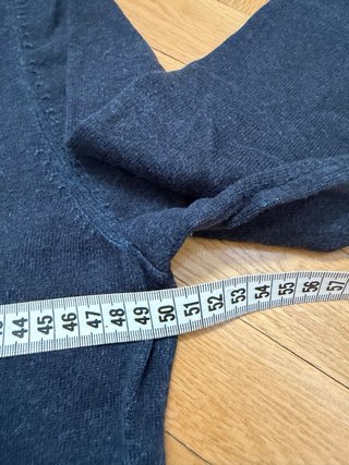 Cárdigan Massimo Dutti Azul Marino Talla S