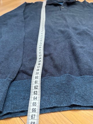 Cárdigan Massimo Dutti Azul Marino Talla S