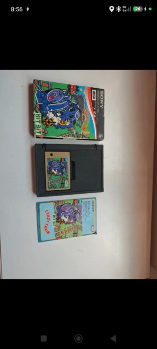 Juego MSX Sony Crazy Train