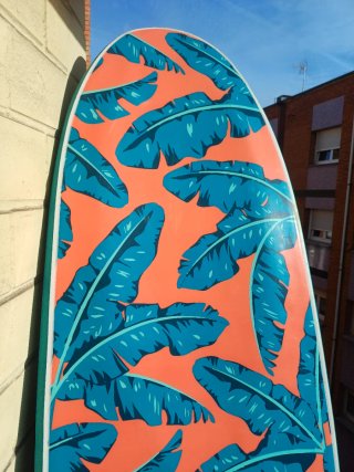 Tabla de surf Olaian 7'8, 75L