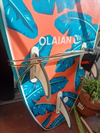 Tabla de surf Olaian 7'8, 75L