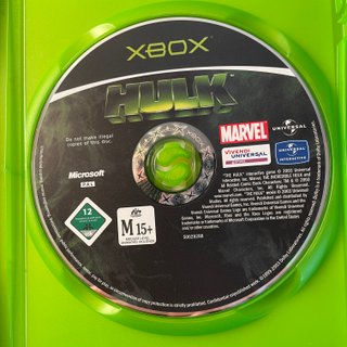 HULK XBOX Originale PAL completo  - Marvel