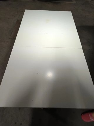 Mesa plegable Ikea Norden blanca alas plegables