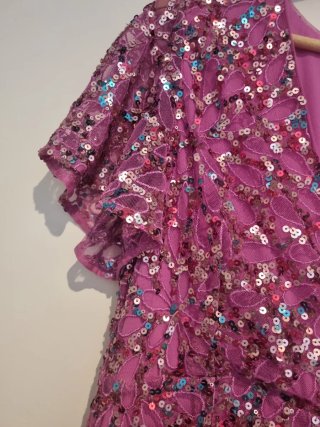 Vestido fiesta lentejuelas Pedro del Hierro