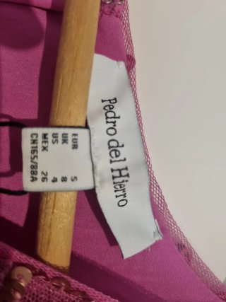 Vestido fiesta lentejuelas Pedro del Hierro