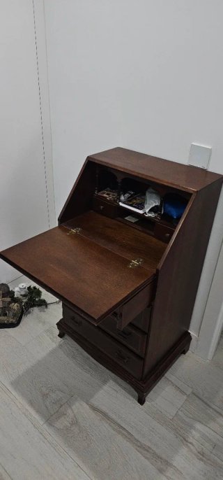Mueble escritorio madera marrón