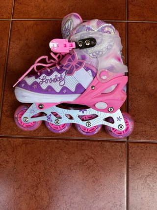 Patines en línea Hykid para niñas con luces