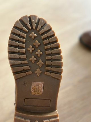 Botas niño marrones talla 34