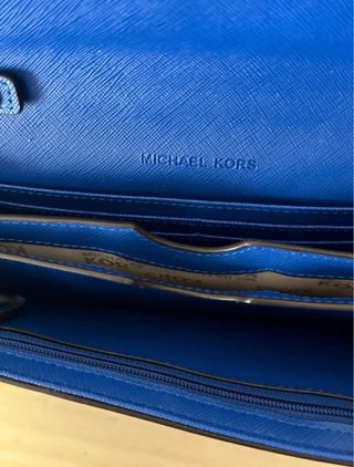 Michael Kors Jet Set Travel - Blu Argento