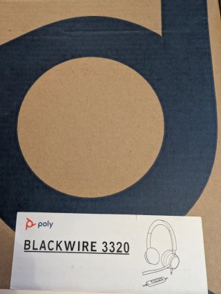 Auriculares Poly Blackwire 3320A
