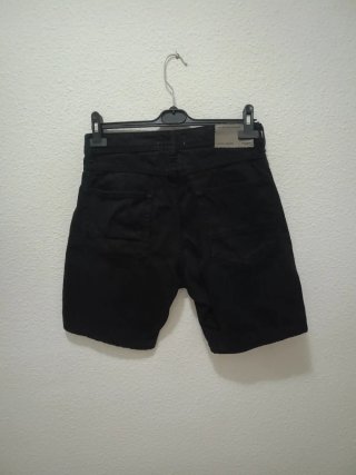 Pantalón corto vaquero Zara azul