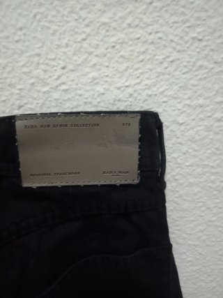 Pantalón corto vaquero Zara azul