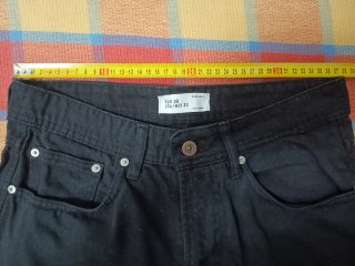 Pantalón corto vaquero Zara azul