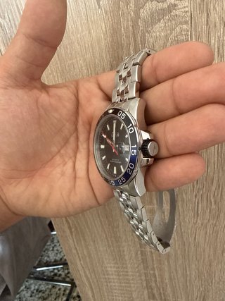 Reloj Lotus Negro y Plateado