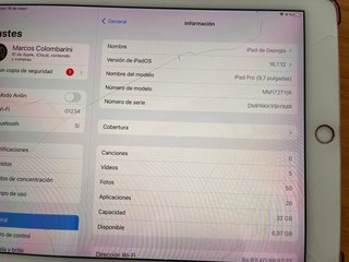 iPad Pro 9.7 Rose Gold/Silver