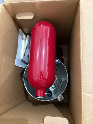 Batidora KitchenAid Artisan de color rojo