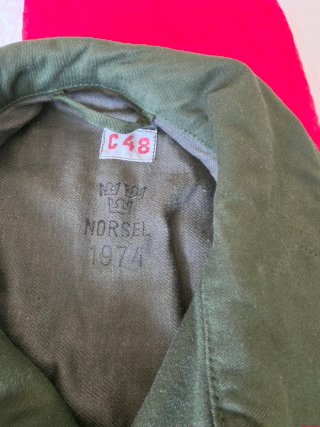 🇸🇪 Giacca Esercito Svedese M59 Nuova 🇸🇪