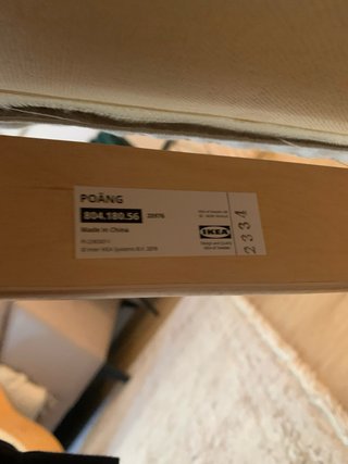 Sillón Poäng Ikea para niños