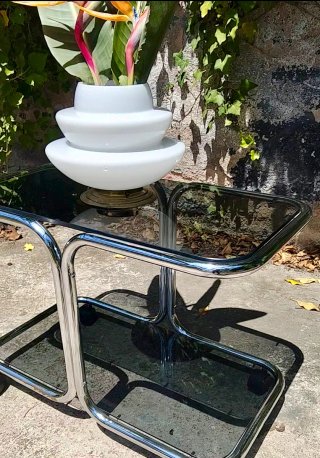 Mesa auxiliar Space Age Años 70