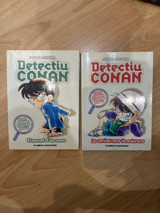 2 mangas Detectiu Conan