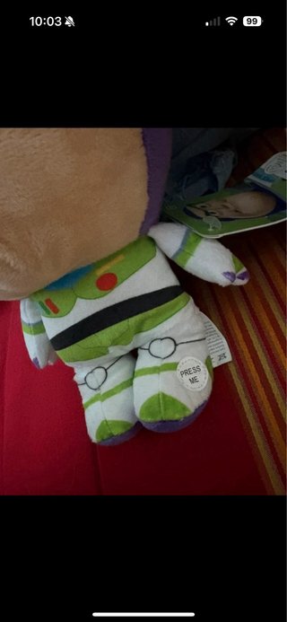 Peluche Toy Story Buzz e Woody